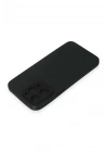 Mey İthalat®   iPhone 15 Pro Max Kılıf Loop Deri Silikon - Yeşil