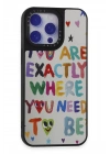 Mey İthalat®  iPhone 15 Pro Max Kılıf Mirror Desenli Kapak - Mirror - 10