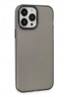 Mey İthalat®  iPhone 15 Pro Max Kılıf Modos Metal Kapak - Siyah