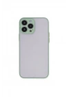 Mey İthalat®  iPhone 15 Pro Max Kılıf Montreal Silikon Kapak - Açık Yeşil