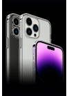 Mey İthalat®  iPhone 15 Pro Max Kılıf Tron Şeffaf Magsafe Kapak - Şeffaf
