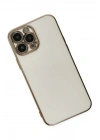 Mey İthalat®  iPhone 15 Pro Max Kılıf Volet Silikon - Beyaz