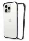 Mey İthalat®  iPhone 15 Pro Max Land Bumper Koruma Kapak - Siyah