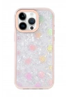 Mey İthalat®   iPhone 15 Pro Max Lumi Desenli Kapak - Pembe