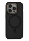 Mey İthalat®  iPhone 15 Pro Max Rocky Magsafe Kapak - Siyah