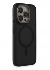 Mey İthalat®  iPhone 15 Pro Max Rocky Magsafe Kapak - Siyah