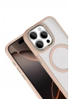 Mey İthalat®   iPhone 15 Pro Max Terea Magsafe Kapak - Gold