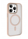 Mey İthalat®   iPhone 15 Pro Max Terea Magsafe Kapak - Gold