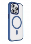 Mey İthalat®   iPhone 15 Pro Max Terea Magsafe Kapak - Lacivert