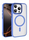 Mey İthalat®   iPhone 15 Pro Max Terea Magsafe Kapak - Mavi