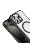 Mey İthalat®   iPhone 15 Pro Max Terea Magsafe Kapak - Siyah