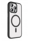 Mey İthalat®   iPhone 15 Pro Max Terea Magsafe Kapak - Siyah