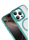 Mey İthalat®   iPhone 15 Pro Max Terea Magsafe Kapak - Yeşil
