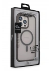 Mey İthalat®  iPhone 15 Pro Max Toras Airbag Magsafe Kapak - Titan Gri