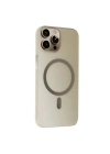 Mey İthalat®  iPhone 15 Pro Max Tuna PC Slim Magsafe Kapak - Titan Gri
