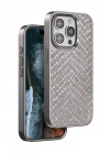 Mey İthalat®  iPhone 15 Pro Viper Kapak - Titan Gri