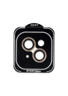 Mey İthalat®  iPhone 15 PVD Metal Kamera Lens - Turuncu