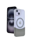 Mey İthalat®   iPhone 15 Velar Magsafe Kapak - Natural Grey