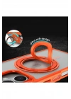Mey İthalat®  iPhone 16 Banza Magsafe Standlı Kapak - Pembe