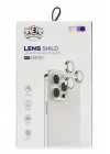Mey İthalat®  iPhone 16 Bilvis Titan Kamera Lens - Pembe