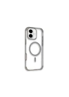 Mey İthalat®  iPhone 16 Hilton Magsafe Kapak - Titan Gri
