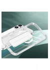 Mey İthalat®  iPhone 16 Kılıf Alfa Magsafe Standlı Kapak - Şeffaf