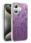 Mey İthalat®  iPhone 16 Kılıf Blade Aynalı Desenli Kapak - Desen 2