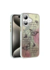 Mey İthalat®  iPhone 16 Kılıf Blade Aynalı Desenli Kapak - Desen 6