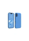 Mey İthalat®   iPhone 16 Kılıf First Silikon - Mavi