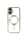 Mey İthalat®   iPhone 16 Kılıf Kross Magneticsafe Kapak - Gold