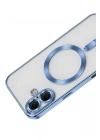 Mey İthalat®   iPhone 16 Kılıf Kross Magneticsafe Kapak - Sierra Blue