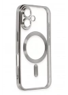 Mey İthalat®   iPhone 16 Kılıf Kross Magneticsafe Kapak - Titan Gri