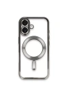 Mey İthalat®   iPhone 16 Kılıf Kross Magneticsafe Kapak - Titan Gri