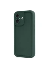 Mey İthalat®  iPhone 16 Kılıf Viera Silikon - Koyu Yeşil