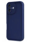 Mey İthalat®  iPhone 16 Kılıf Viera Silikon - Lacivert