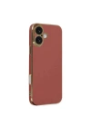 Mey İthalat®  iPhone 16 Kılıf Volet Silikon - Kırmızı