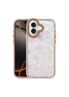 Mey İthalat®   iPhone 16 Lumi Desenli Kapak - Çöl Titanyum