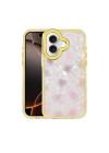 Mey İthalat®   iPhone 16 Lumi Desenli Kapak - Sarı