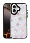 Mey İthalat®   iPhone 16 Lumi Desenli Kapak - Siyah