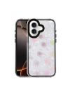 Mey İthalat®   iPhone 16 Lumi Desenli Kapak - Siyah
