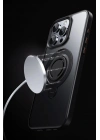 Mey İthalat®  iPhone 16 Plus Avatar 360 Dönen Magsafe Kapak - Siyah