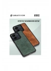 Mey İthalat®  iPhone 16 Plus Kılıf Aras Deri Kapak - Taba