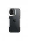 Mey İthalat®  iPhone 16 Plus Kılıf Boyi Silikon Kapak - Gümüş