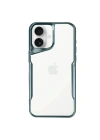 Mey İthalat®  iPhone 16 Plus Kılıf Boyi Silikon Kapak - Turkuaz