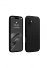 Mey İthalat®  iPhone 16 Plus Kılıf First Silikon - Siyah
