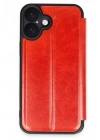 Mey İthalat®  iPhone 16 Plus Kılıf Flip Cover - Kırmızı