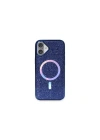 Mey İthalat®  iPhone 16 Plus Kılıf Helen Magsafe Kapak - Lacivert