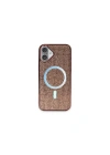 Mey İthalat®  iPhone 16 Plus Kılıf Helen Magsafe Kapak - Pembe