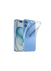 Mey İthalat®  iPhone 16 Plus Kılıf Lüx Şeffaf Silikon