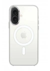 Mey İthalat®  iPhone 16 Plus Kılıf Pc Real Magsafe Kapak - Şeffaf